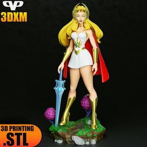 She-Ra STL for 3D Printing ChibiSTL 3DXM