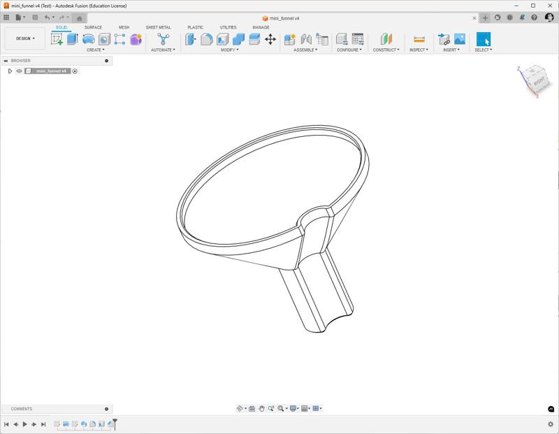 Yet another mini funnel