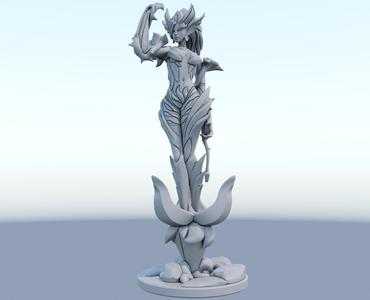 zyra 3D print model League of Legends