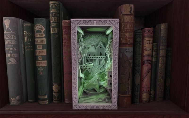 Elf Forest Booknook