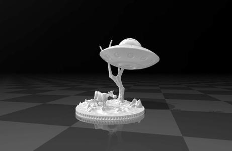 Alien Abduction – Electric Tealight Lamp