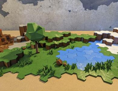 Display Area Building Blocks
