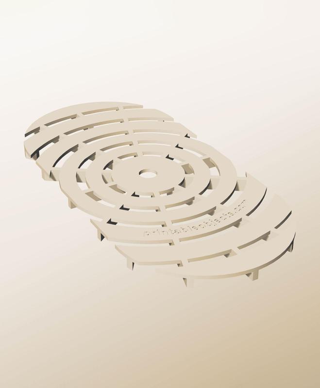 ADX96-7 Planter Drainer – Stand Mesh Screen Insert for Plant Pot