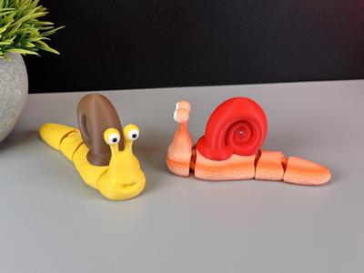 Articulated Cute Snail