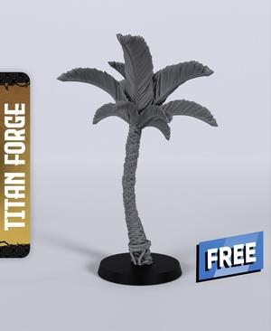 Palm Tree – With Free Dragon  – 5e DnD Inspired for RPG and Wargamers