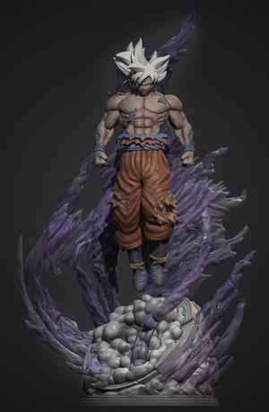 GOKU ULTRA INSTINCT – DRAGON BALL SUPER – 3D PRINT MODEL