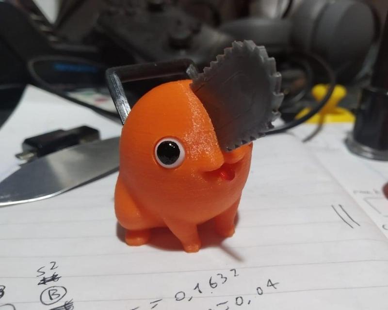Pochita (divided in pieces – FDM optimized)