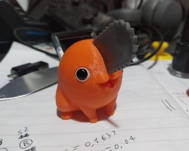 Pochita (divided in pieces – FDM optimized)