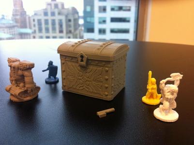 Treasure Chest Dice Case