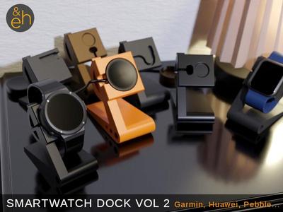 Universal Smartwatch Dock Vol 2 – Google, Samsung, Amazfit, Huawei, Garmin, Pebble etc.