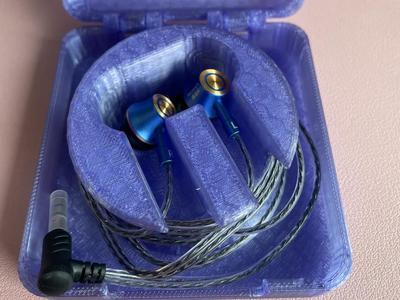 Wired Earphone Winder Storage Box