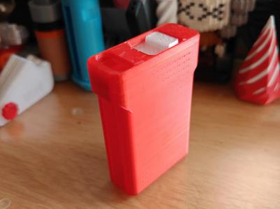 20-cigarette sliding switch thick cigarette case