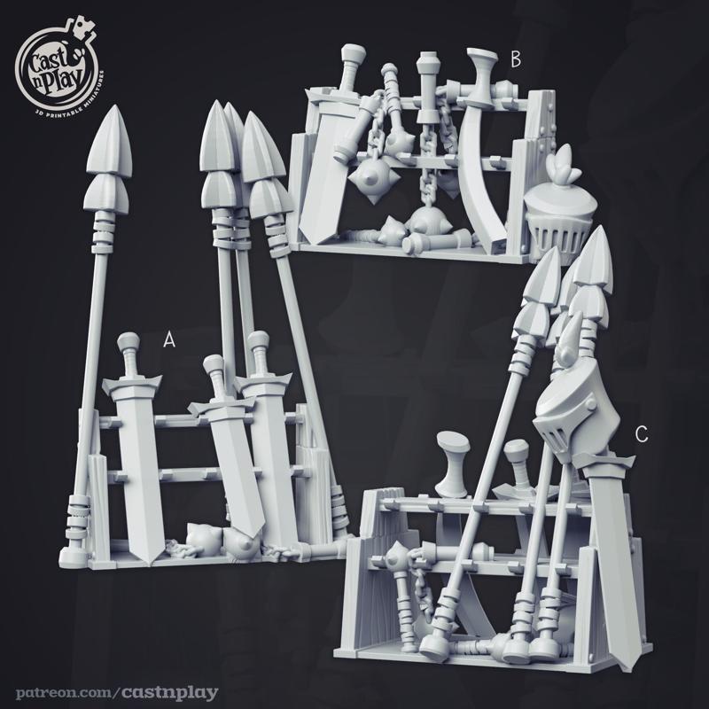 Weapon Racks (Pre-Supported)