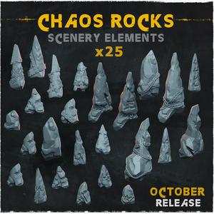Scenery Elements – Chaos Rocks