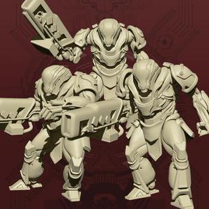 (Centauri) Infernal Soldier – Triple Set 1