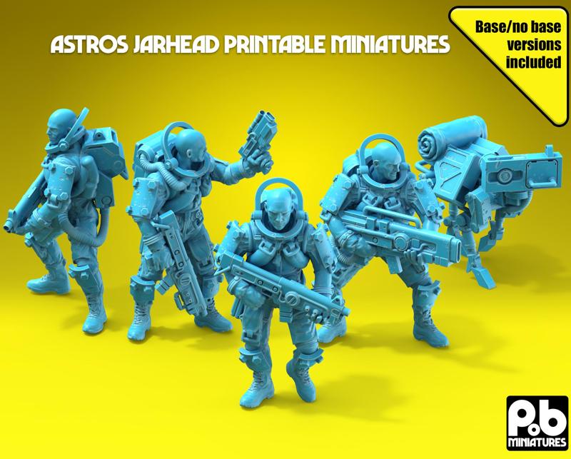 ASTROS JARHEAD PACK + ROBOT