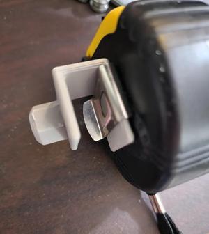 Multiboard/HSW tape measure mount (for any tool with a belt clip)   