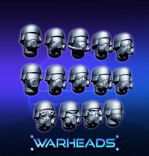 Iron Legion Heads (14 heads)