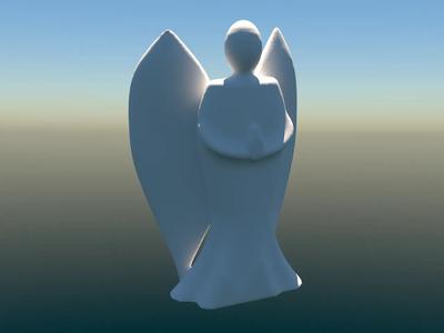 Angel Treetopper (easy Print)