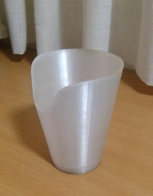 Vaso con escotadura – orthopedic vessel