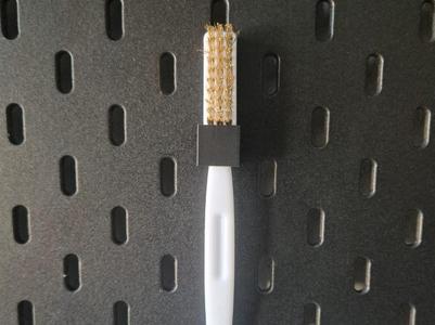 IKEA Skadis Nozzle brush holder