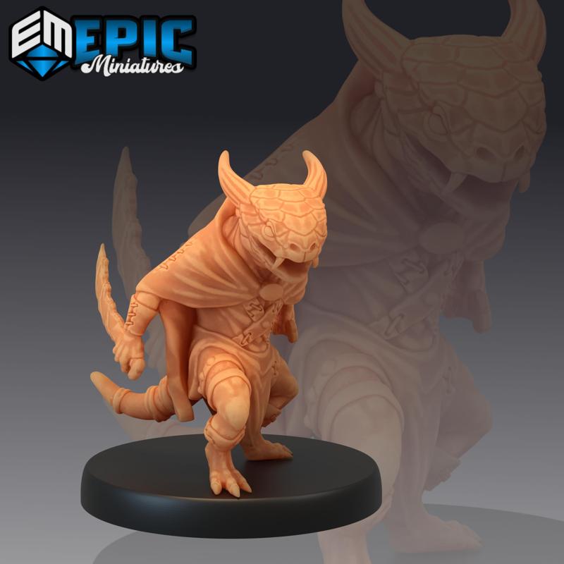 Lizardfolk Rogue / Kobold Minion / Reptile Folk Soldier / Draconic Lizard