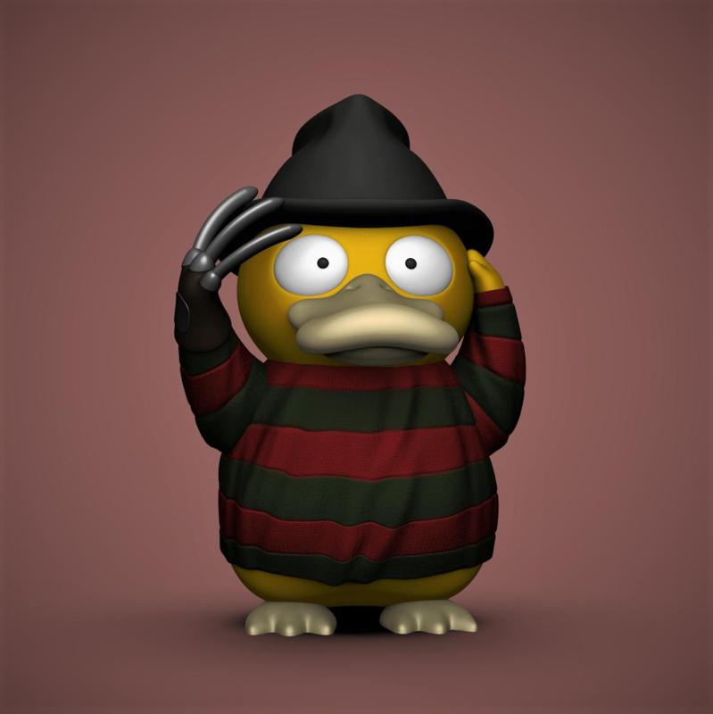 Psyduck -Freddy Krueger Costume