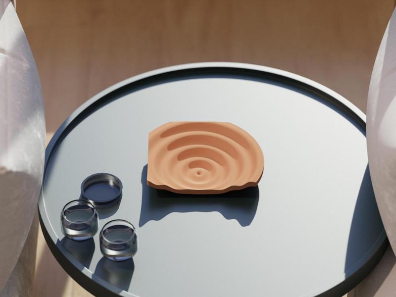 Ripple Bowl. Modern Catch All Tray