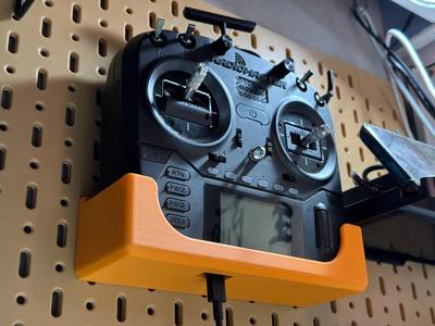 Radiomaster Boxer IKEA pegboard charging stand