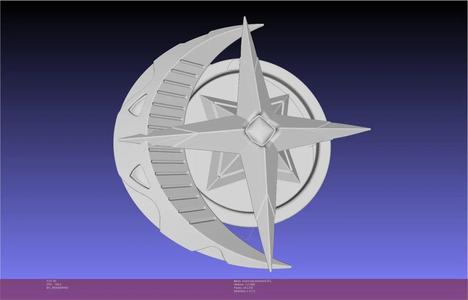 Genshin Impact Mona Hat Ornament Printable Model   