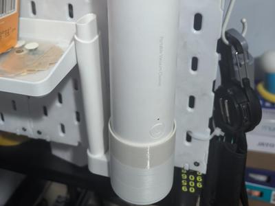 Xiaomi handheld vacuum cleaner IKEA pegboard loose version