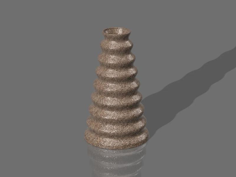 Vase 92 – Slanted Sine Wave
