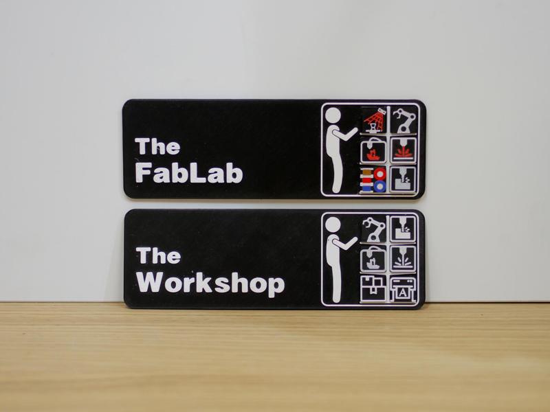 “The Office” Workshop Customizable Sign