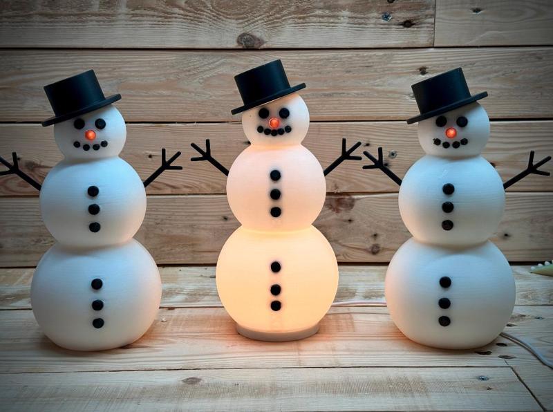 Light Up Snowman
