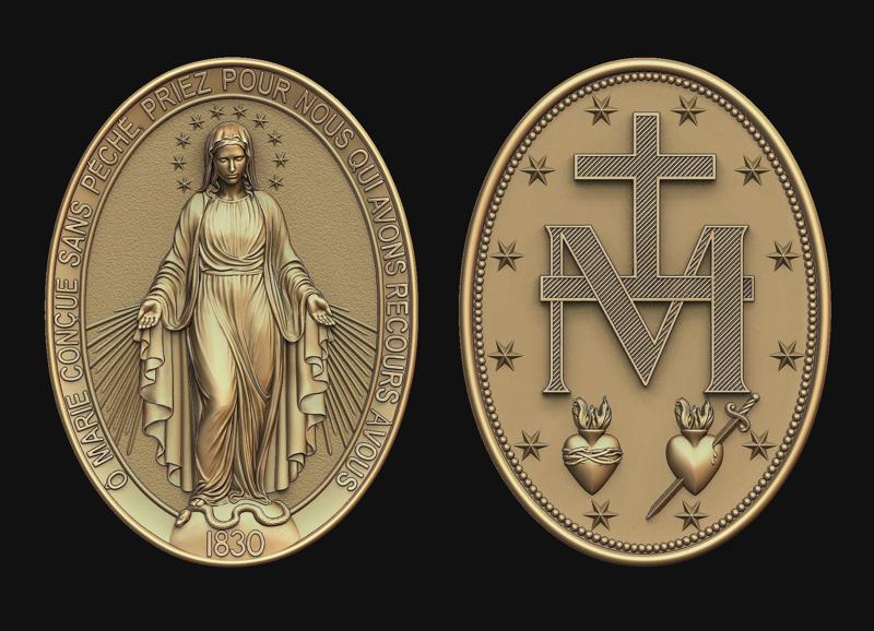 Virgen Milagrosa Miraculous Medal