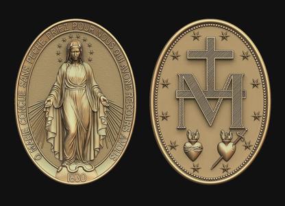 Virgen Milagrosa Miraculous Medal