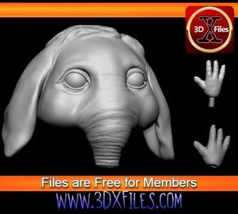 Star wars Head sculpt – Neel Skeleton Crew – 1:12 and 1:6 Scale- Action Figure
