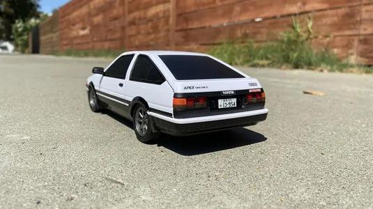 Toyota AE86 wheels and tires, Initial-D