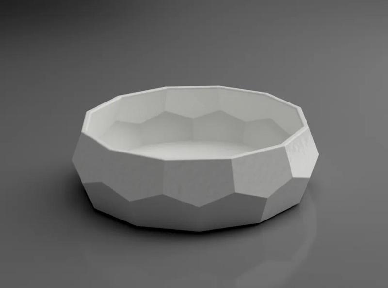 Low Poly Tray / Bowl