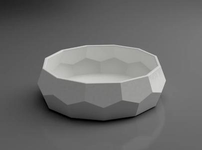 Low Poly Tray / Bowl