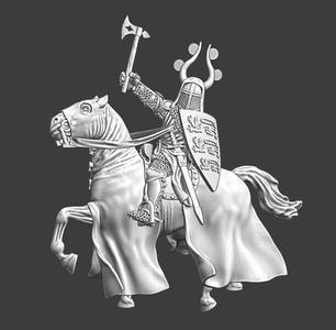 King Valdemar of Denmark – raised axe