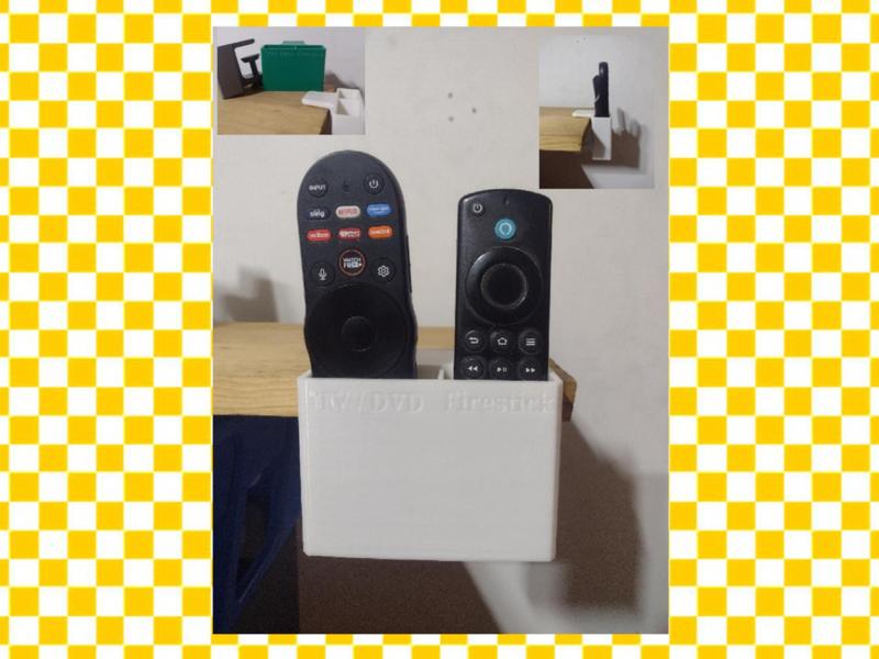 FIRESTICK TV REMOTE Combo table holder