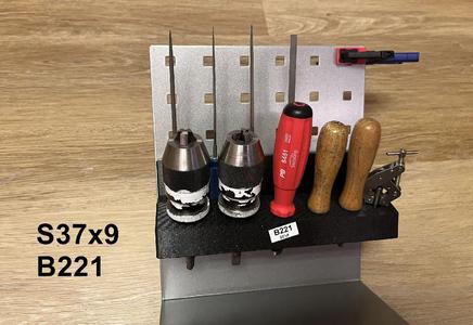 S37x9 – B221 – Feilen und Senker-Set