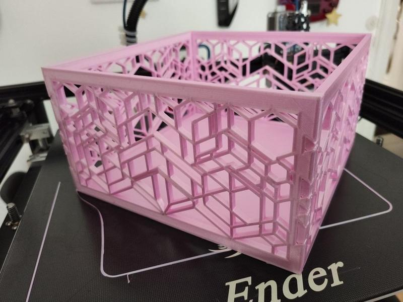 Art Deco Basket