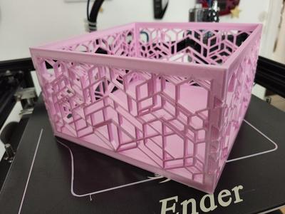 Art Deco Basket