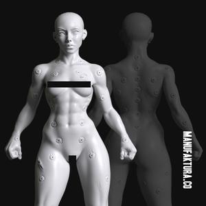 Sedition Series 04e – Gene-Enhanced Female Battle Sister Without Armor Plate