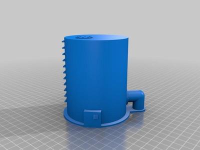 Flat Top Storage Tank for 28mm Gaming