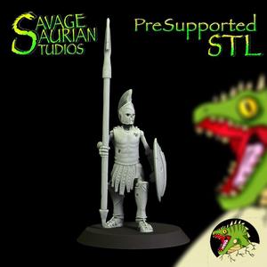 Skeleton Spartan Soldier 1 – Pre supported