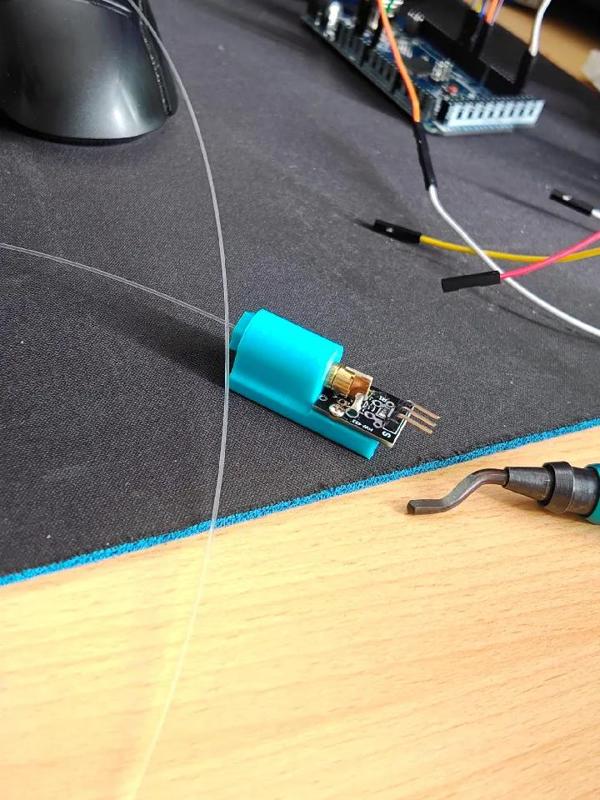 LDR Laser KY 008 Data Transmitter Arduino   