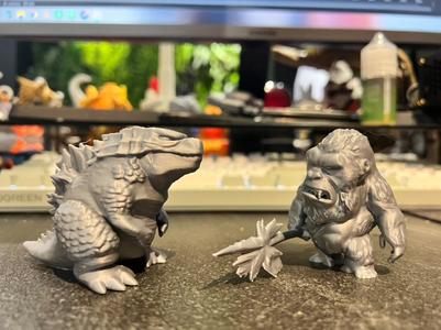 Cute Godzilla Universe – King Kong Keychain